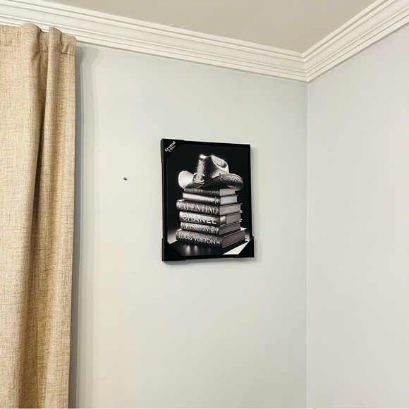 Chanel and Louis Vuitton Book Stack Wall Art home decor - Picture 6 of 6